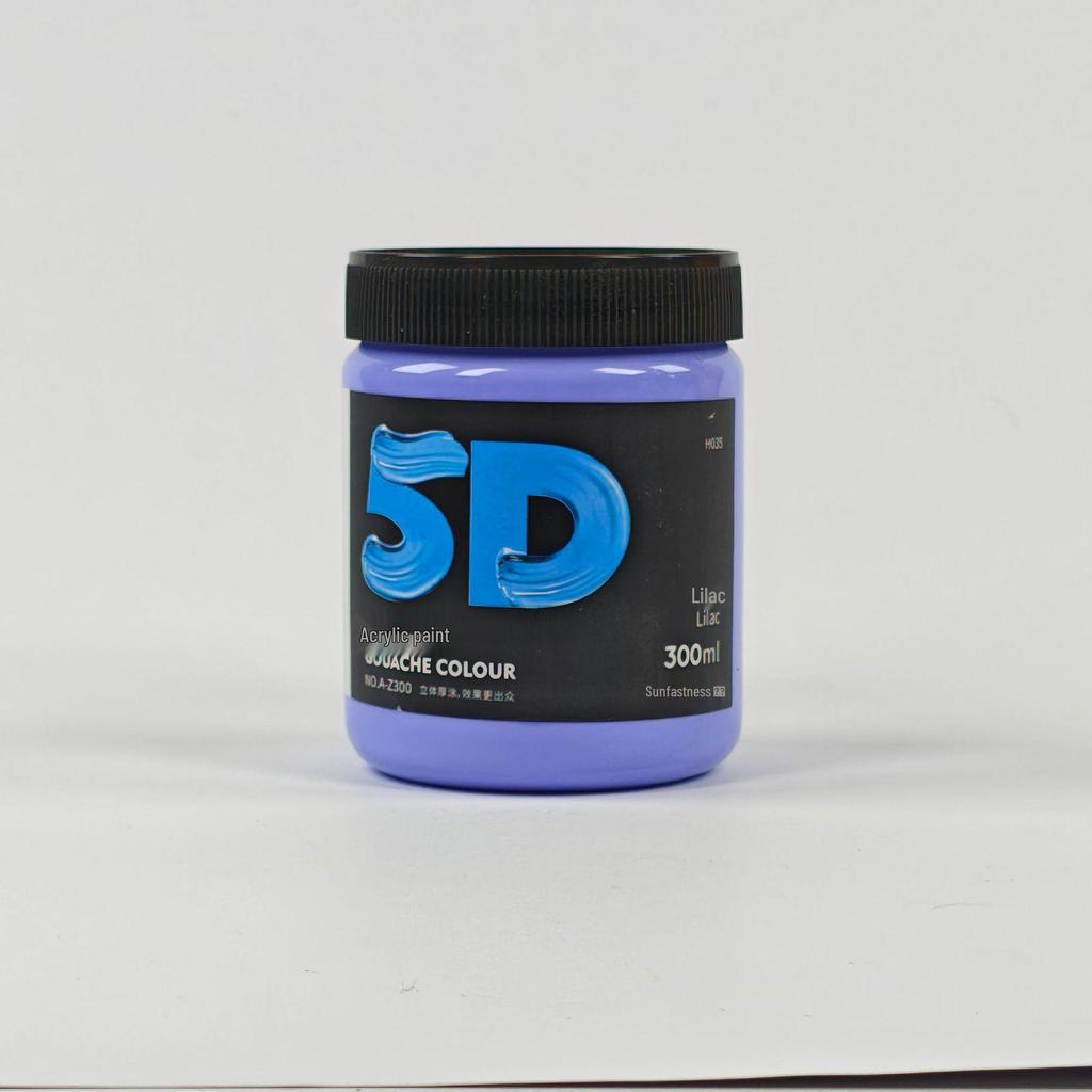 Lata de Pintura Acrílica de 300 ml: Impermeable, Ideal para Estudiantes de Arte, Proyectos de Bricolaje y Arte Pintado a Mano por Niños
