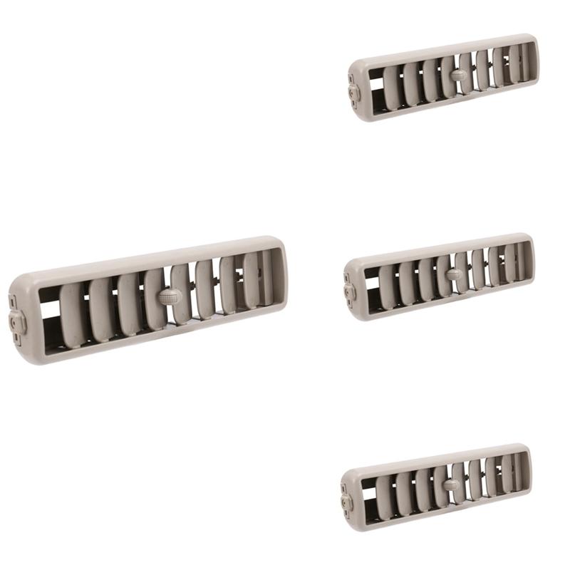 4X Beige Car Roof Top Side Air Conditioning Vent Outlet A/C Panel Grille Cover Tall For Mitsubishi Pajero V93 V97
