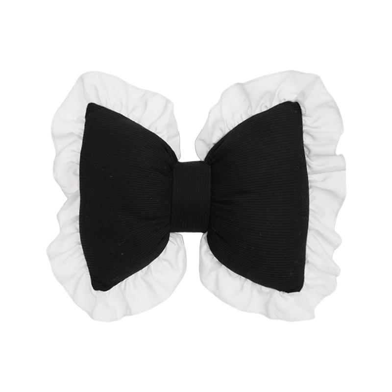 Car headrest lumbar backrest simple bow car cushion pillow high-end comfortable car neck pillow