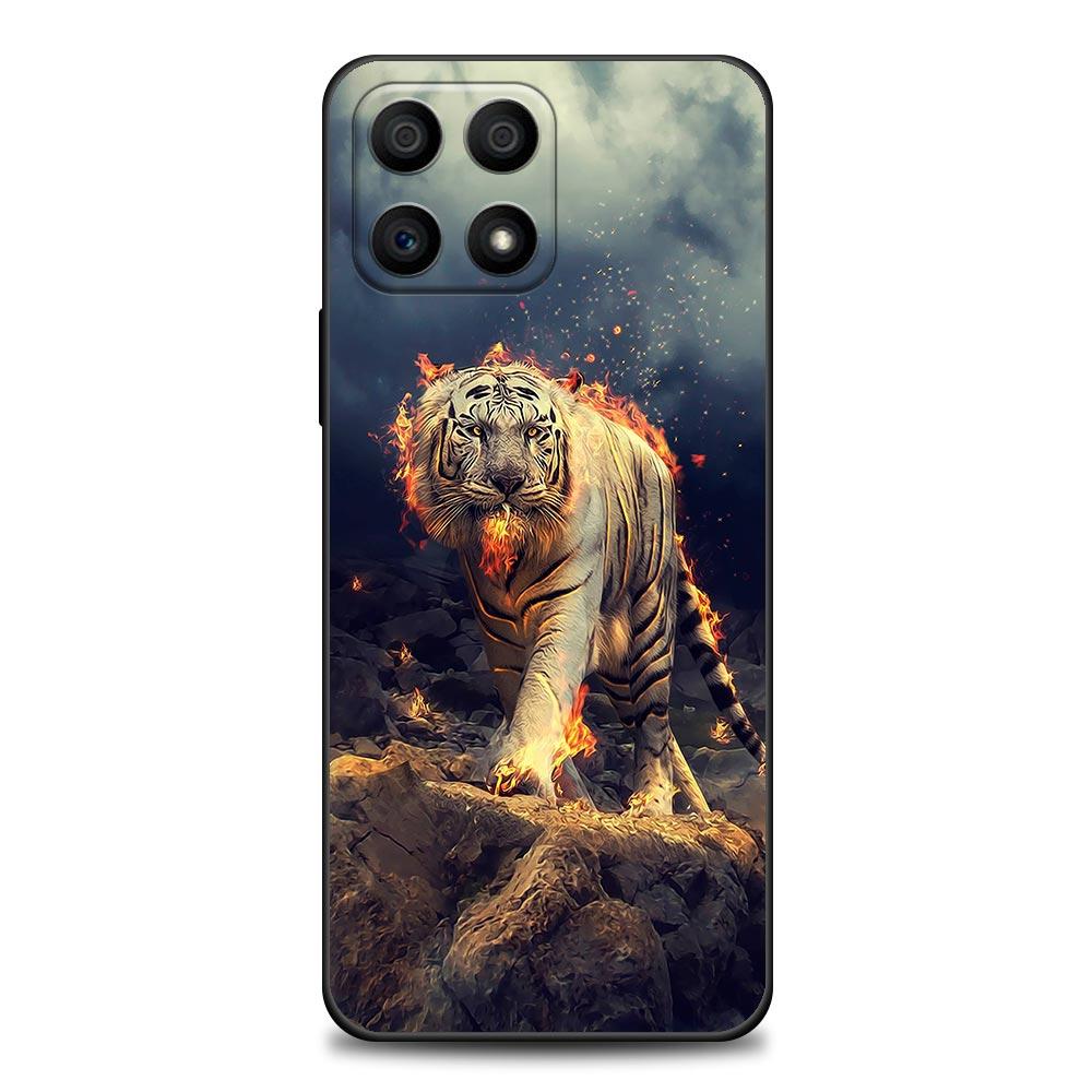 Eagle Cat Lion Tiger Animal Phone Case For Honor 50 30 10 Lite 30i 20 20e 9A 9C 9X Pro 8X Nova 8i 9 Y60 Cover Soft Silicone Case