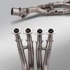 S1000XR Titanium Alloy Full Exhaust System: Front & Tail Sections