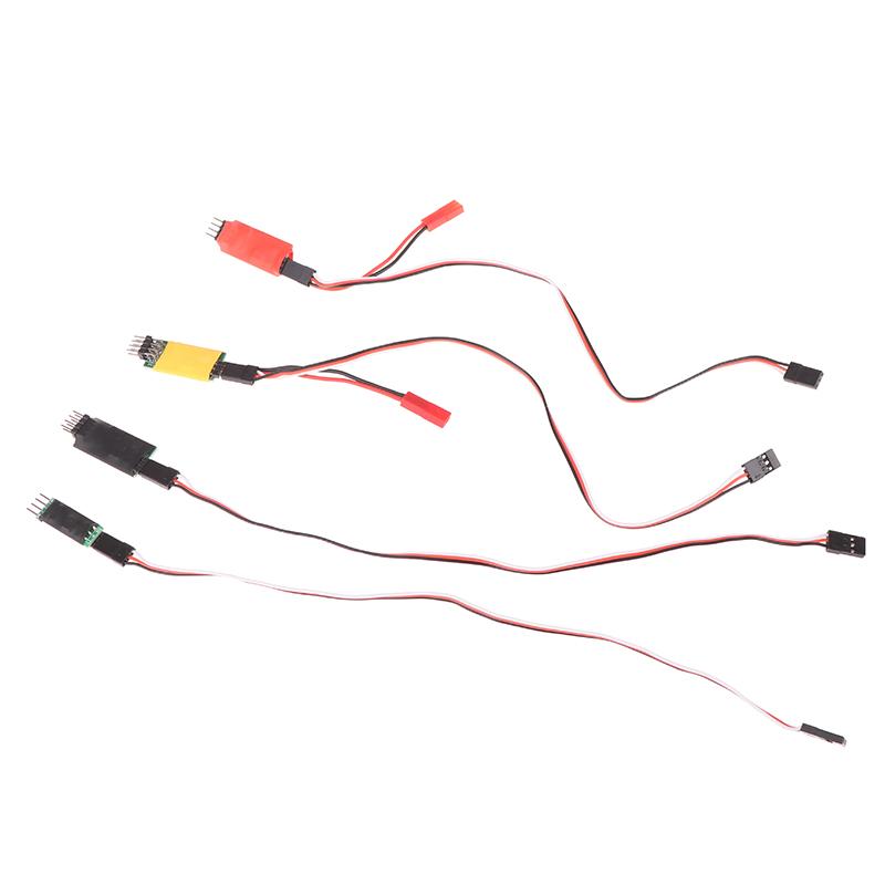 3CH LED Lamp Light Control Switch Controller Module RC Receiver Lights Switch On/off Control For 1/10 1/8 RC Toy Car Parts