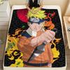 Coperta in Flanella con Motivo Naruto Uzumaki, Alta Qualità, Confortevole per Tutte le Stagioni, Decorazione per la Casa, Calore e Comfort, Perfetta per Regali.