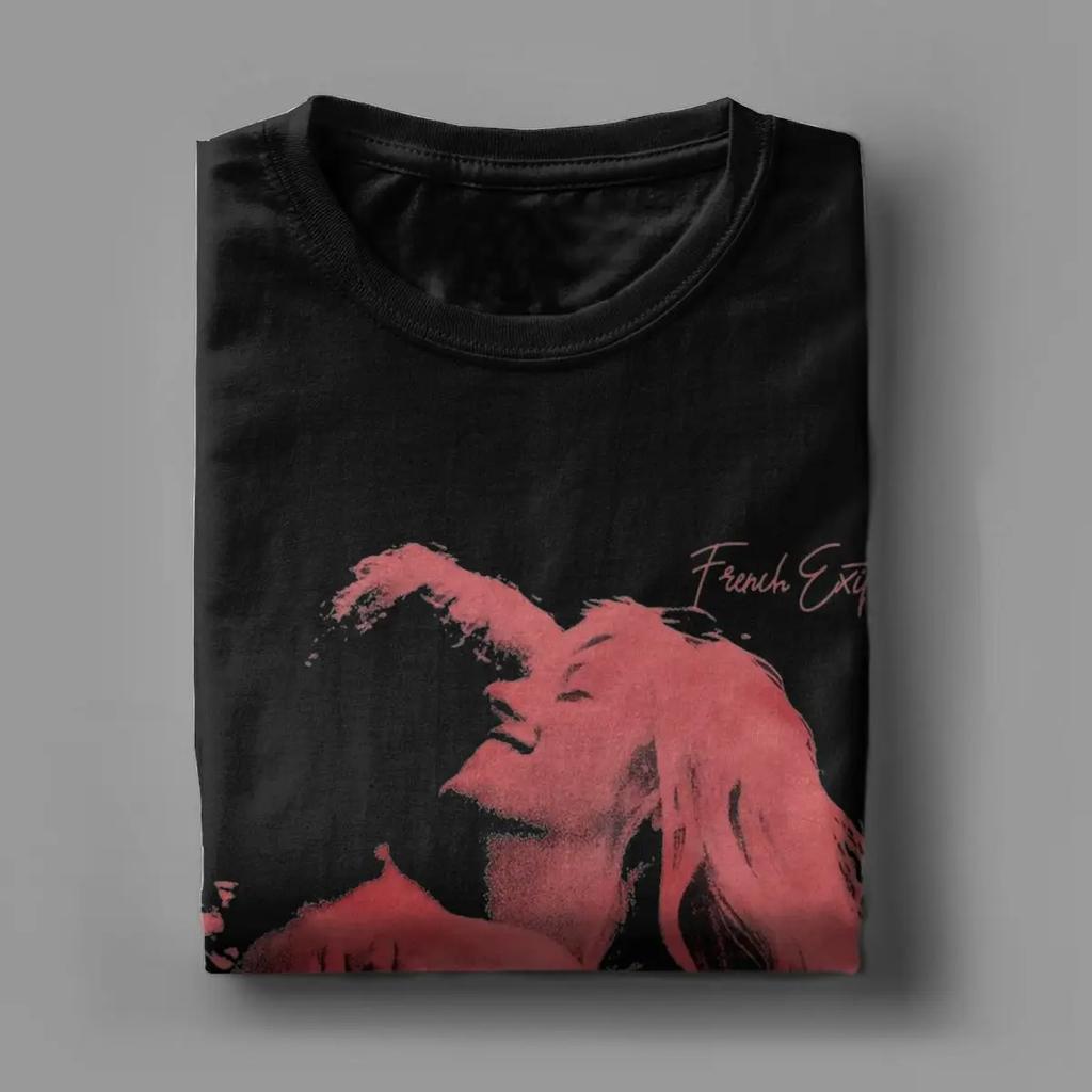 TV Girl French Exit Men T Shirts Amazing Tees Short Sleeve O Neck T-Shirt Pure Cotton Original Clothing