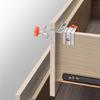 1Pair Drawer Panel Installation Clip Adjustable Tool Panel Strong Fixed Device Woodworking Fixing Clamp Enduring
