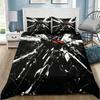 Mobile Suit Gundam Kid Duvet Cover Pillowcase Bedding Set Adult Boy Children Bedroom Decoration Single Twin Full Queen King