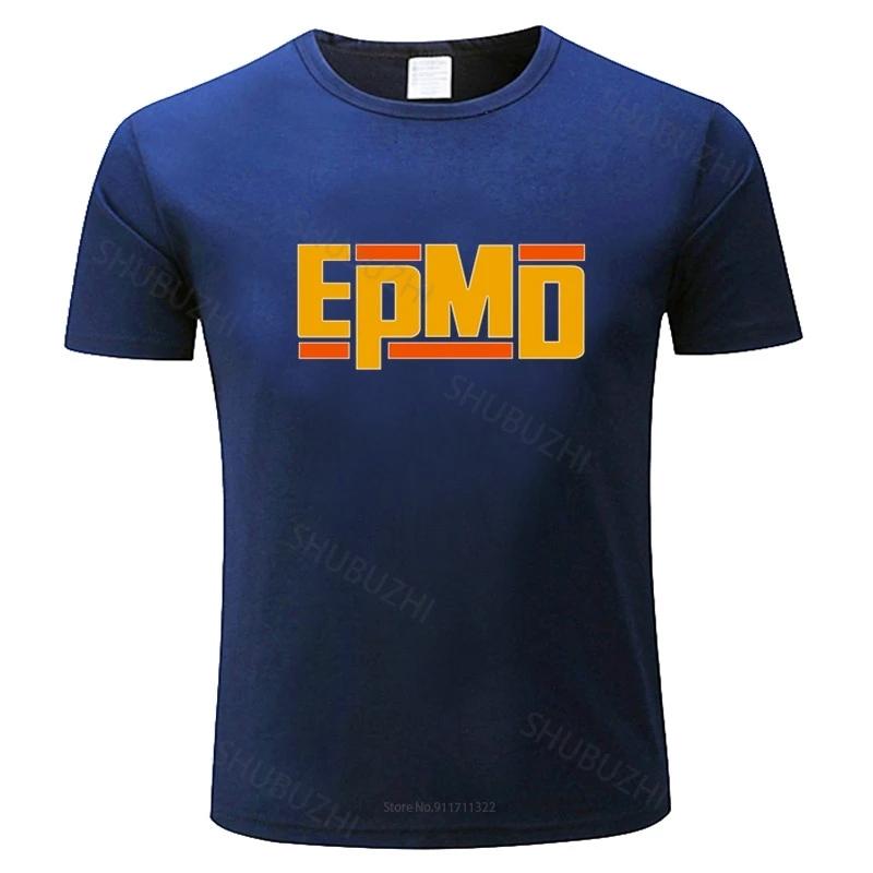 Mens Short Sleeve T Shirt New EPMD Old School Music Logo Men's T-Shirt Rap Hip Hop Tees Shirt Fashion Tee-shirt Male Summer Tops