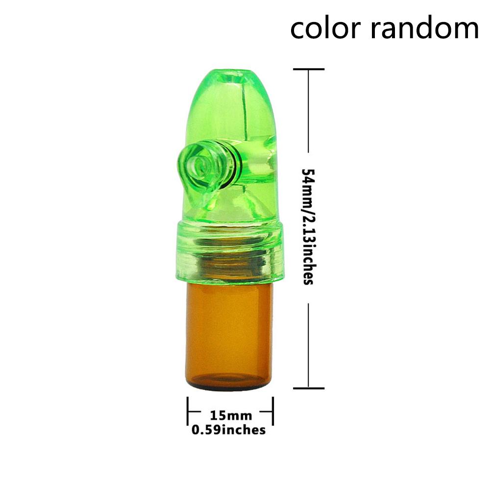 53Mm/67Mm/82Mm Glass Bottles Pill Box Case Portable Pill Holder Container