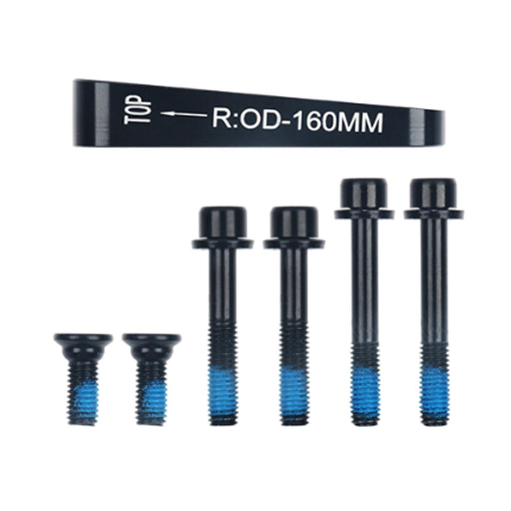Bicycles Flat Mount Disc Brake Adapter Set Aluminum Alloys Brake Brackets for Road Bike Accessories