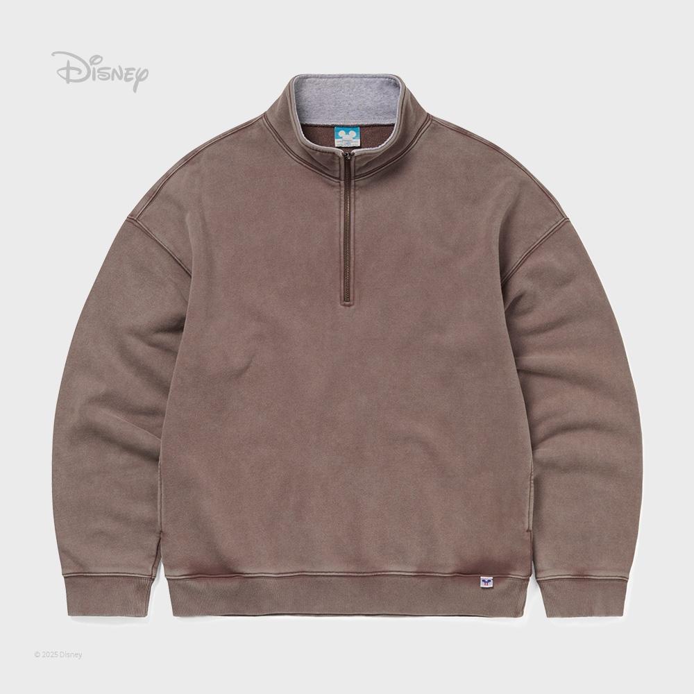 ThIs Is Never That Tnt Mickey Frame Half Zip Sweaty Brown S