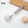 SW Viacúčelový ručný nerezový šľahač na vajcia Šľahač na zemiaky na šľahanie na mlieko a šľahanie