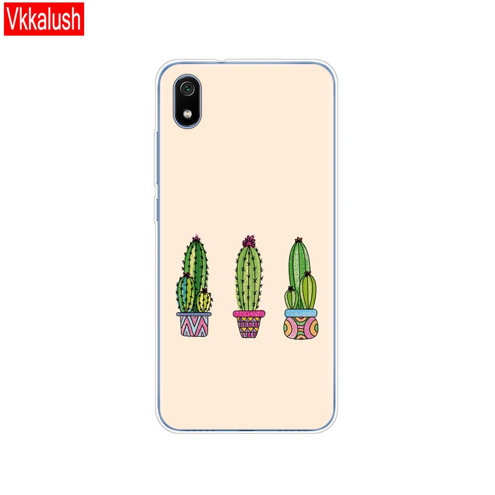 Silicon Case For Xiaomi Redmi 7a Cases Full Protection Soft Tpu Back Cover For Redmi 7 A Bumper Phone Shell Bag Coque