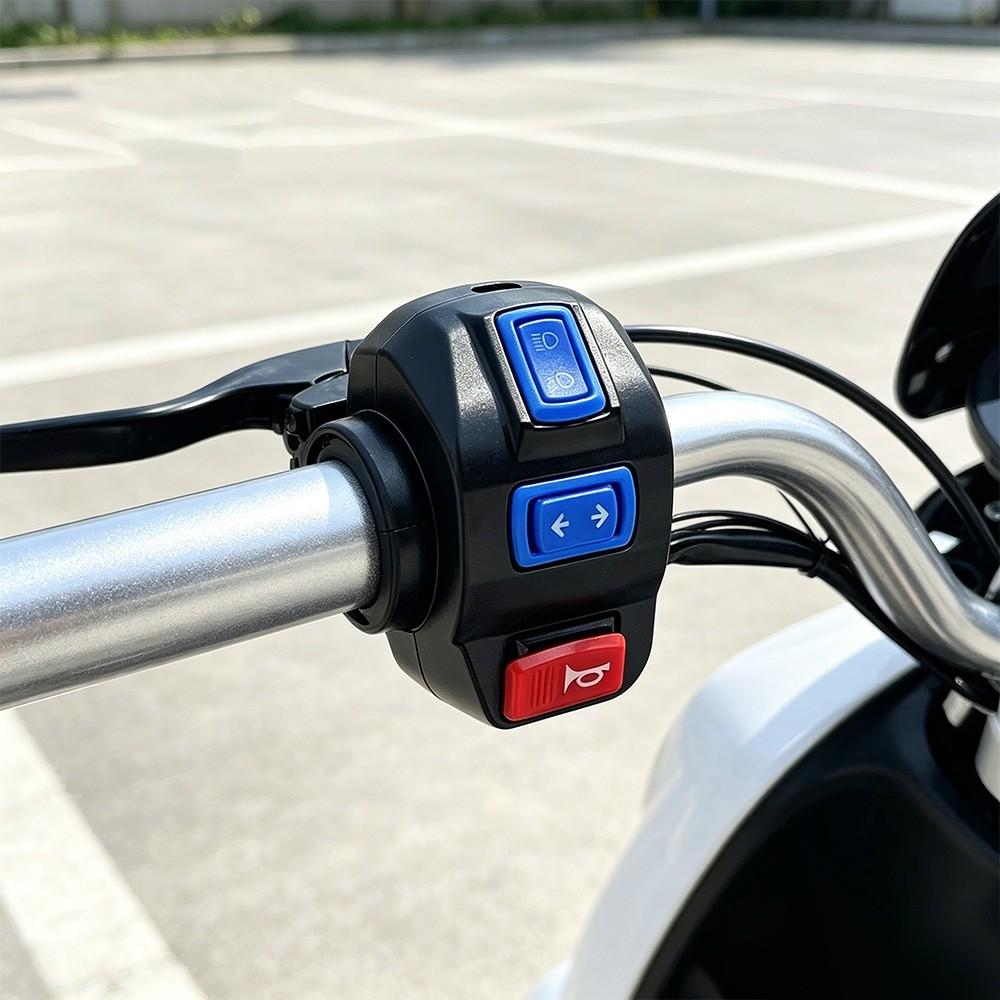 22mm Turn Signal Button Switch Control  For Gy6 50cc 125cc