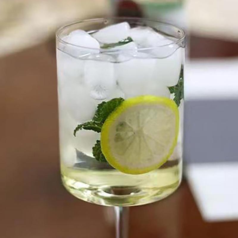 14Oz Champagne Glass Cocktail Cup Champagne Glass Red Wine Glass Plastic Cup Detachable Threaded High Footed Cup Beverage Cup