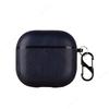 Leather Case For AirPods 4 Business Earphone Cases For AirPods Pro 3 Pro3 Generation Cover Headset Shell With Hook