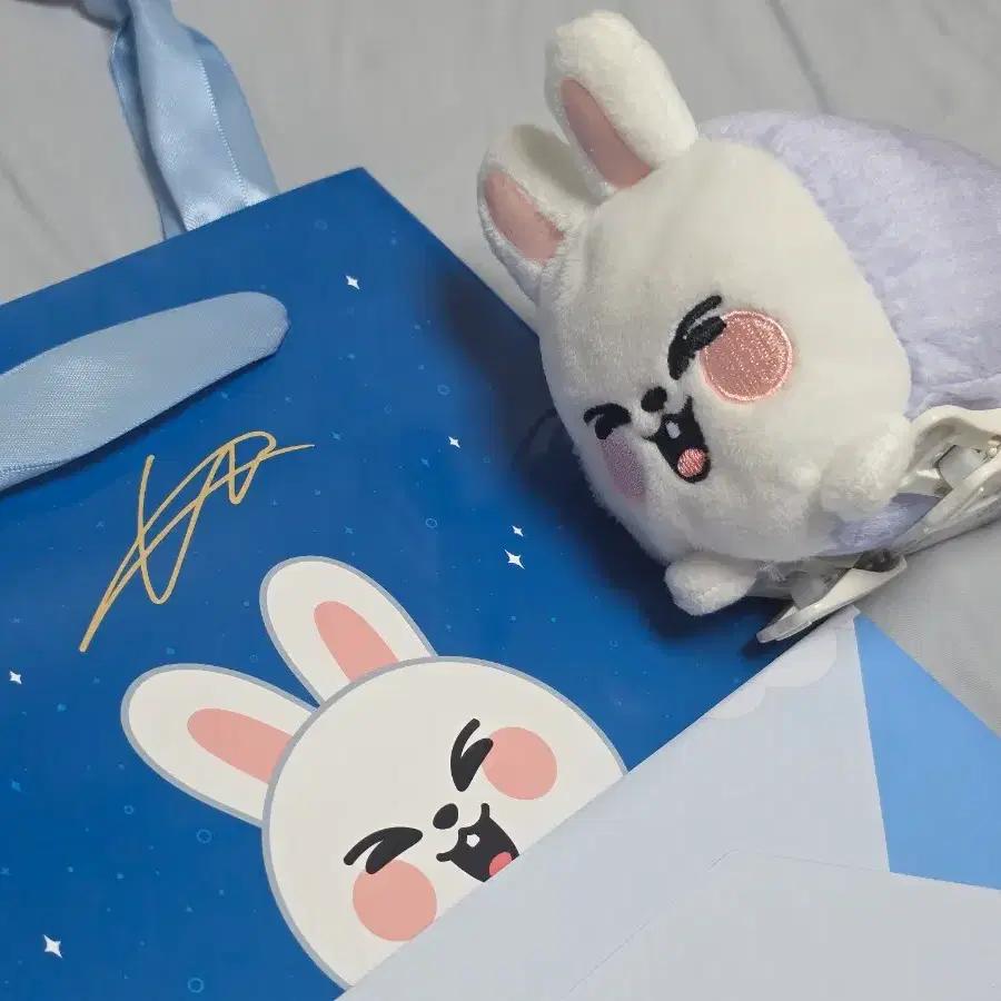 STRAY KIDS GIGO Doll + Shopping Bag Ribbit Set SKZ SKZ