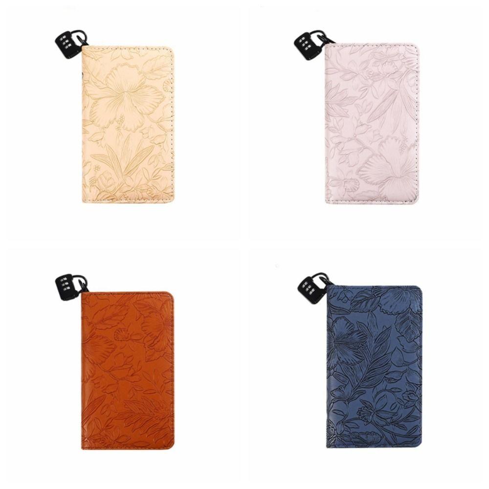 Wallet Storage Saving Money Binder PU Leather Account Book Planner Organizer  New Year's Gift