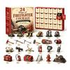 Weihnachtsgeschenk für Kinder 2026 Berufe Adventskalender, 24-Tage Countdown-Box mit Mini Berufs-Schreibtisch-Display Sammlerfiguren, Gemeinschaft