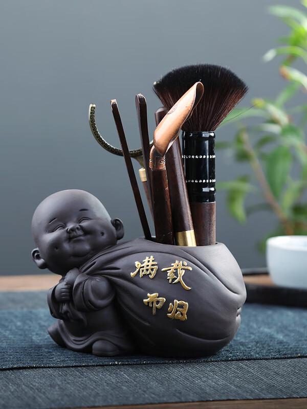 Chaxun Zen Little Monk Tea Pet Ornament