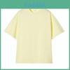 Tshirt For Women Summer Cotton Crew Neck Loose Fit Casual Top For Daily Wear
