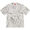 Supreme Newspaper S/S Top White