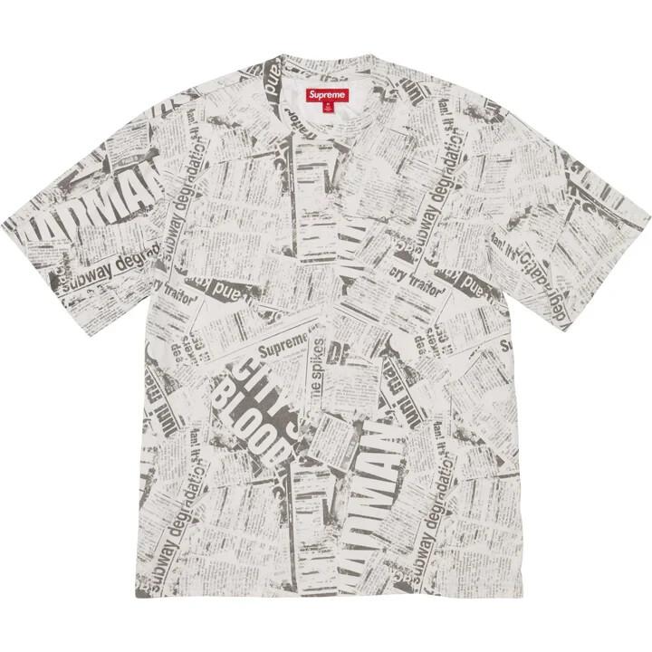 Supreme Футболка с коротким рукавом Белая M