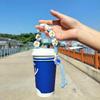 Outdoor Water Bottles Handle Handwovens Flower Cord Drink Bottle Carriers Strap