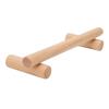 30cm Beech Wood Towel Rack Wall Mounted Japanese   Bathroom Towel Storage Bar Holder