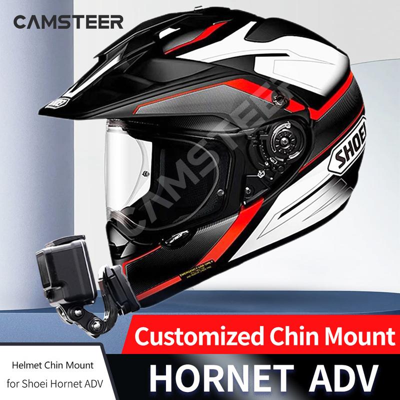 for Shoei Hornet ADV / X2 Helmet Custom Aluminium Chin Mount for GoPro13 12 11 DJI Action5pro 4 3 Insta360 X4 X3 Ace pro Camera