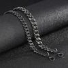 Titanium Steel Vintage Charm Men 'S Brushed Chain Necklace