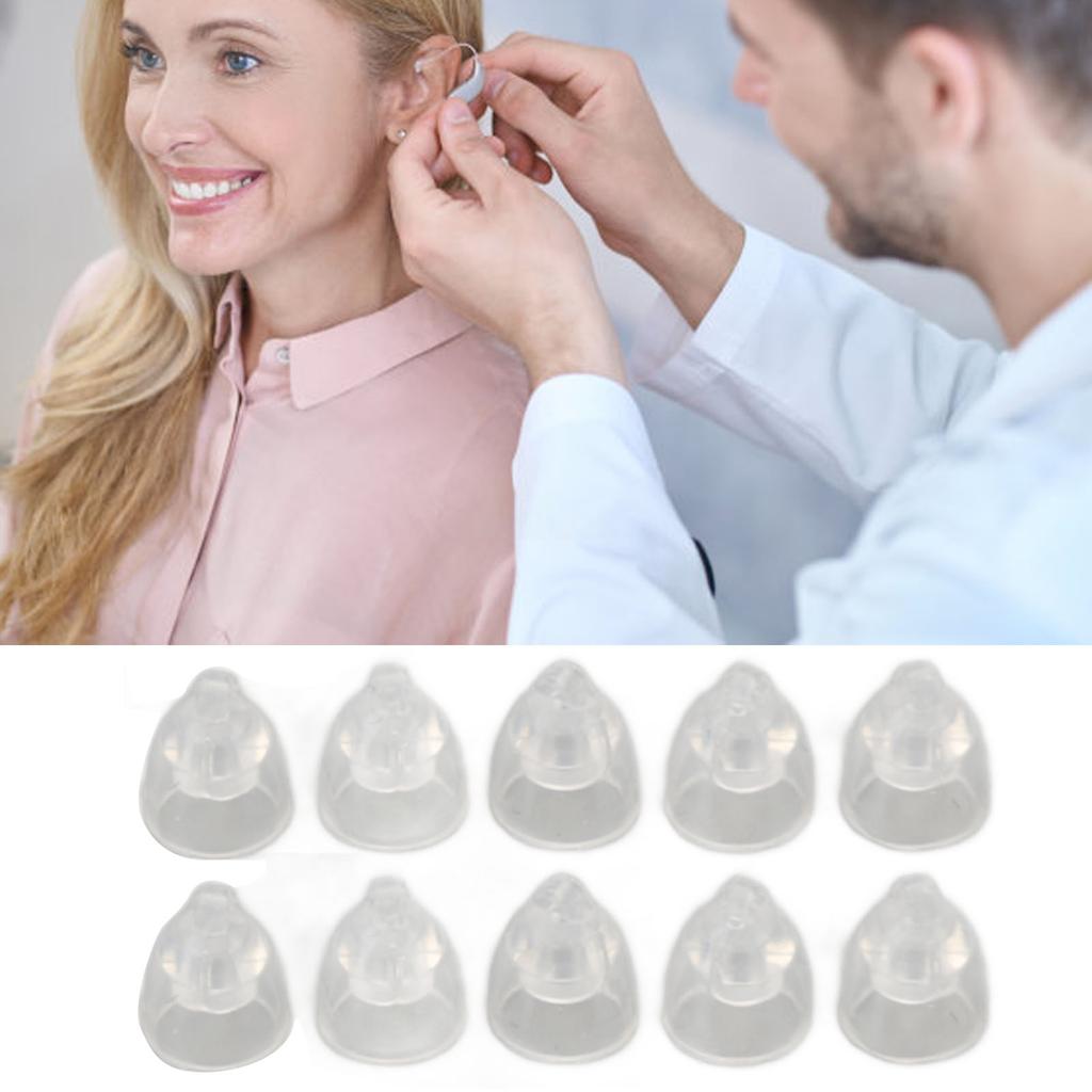 10 Stück Doppelbelüftete Bass 6mm Kuppeln für MiniFit Antistatisch Weiches Silikon Hohe Lichtdurchlässigkeit Einschichtige Offene Basskuppel