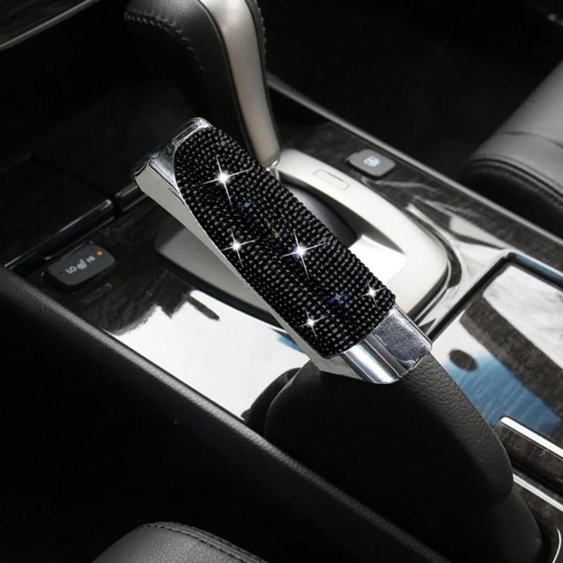 Glitzernder Handbremsgriffbezug Ersetzen Universal Griff Schalthebel Racing Parken Schick Griffbezug Exklusiv