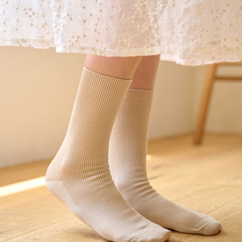 Abiruz Women's Premium Silk Lip Socks (3 Colors)