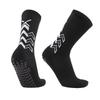 Adult Mid-Calf Non-Slip Football Training Socks - Durable Solid Color Sports Socks for Basketball
