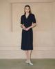 Oqual Belted Sailor Dress
