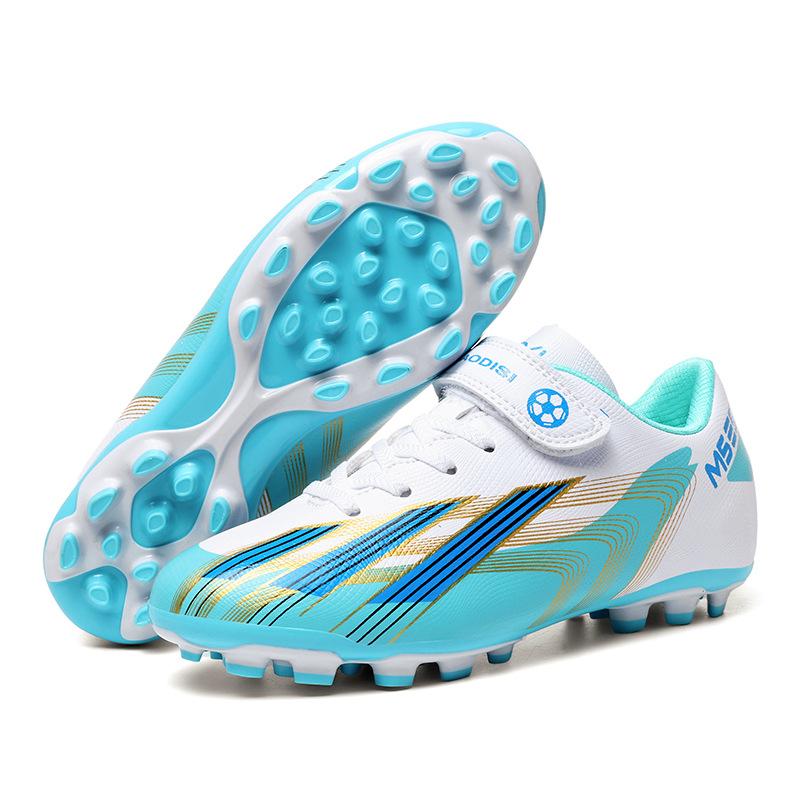 New low-top Velcro football shoes men's spikes women's children's and adolescents' special shoes