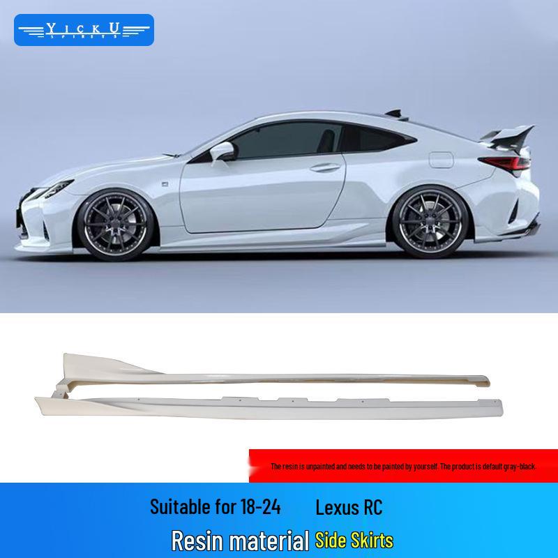 Lexus RC Carbon Fiber Body Kit: Front Lip, Rear Diffuser, Side Skirts & Tail Wing Spoiler (2015-2024)