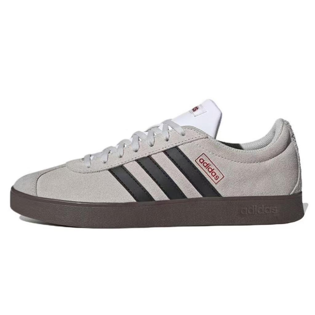 adidas VL COURT 2.0 Strawberry Yogurt Cushioning Low Top Skateboard Shoes Unisex Pink HQ1802(TeamK-)