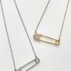August Harmony Safety pin necklace (2color)