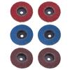 3/6 Pcs Flap Discs 80 Grits Sanding Disc 75mm Zirconium Corundum Polishing Wheel