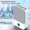 Portable Waist Fan Hanging Neck Fan Mini USB Rechargeable Portable Waist Clip Fan for Outdoor Sports Working Travel Small Fan