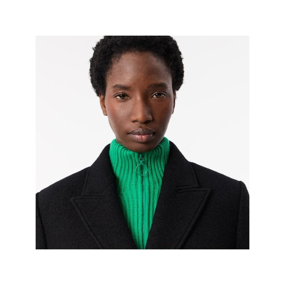 Lacoste Damen Zweireihiger Langer Mantel Bf7390 54n 031 q2nBf7390 54n031