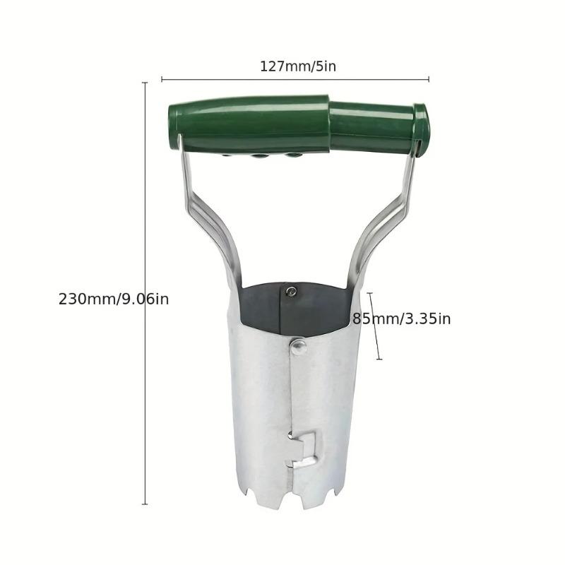 3PCS Upgrade Your Gardening Game With Stainless Steel Seedling Planter Tool Set, Make Planting Easier And More Efficient!