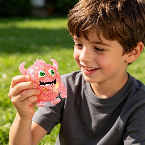 Demon Squeeze Toy Slow-Rising TPR Fidget for Stress Relief Cute Soft Decompression Gadget for Kids Adults