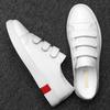 Fashion New Fashion Trend Men Shoes Fashion Korean Style All-match Genuine Leather Mens Casual Shoes Comfortable Classic White Sneakers