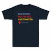 Immunization Vaccine Tee Tshirt Adult Premium Vaccination Unisexs Vaccinated Pro