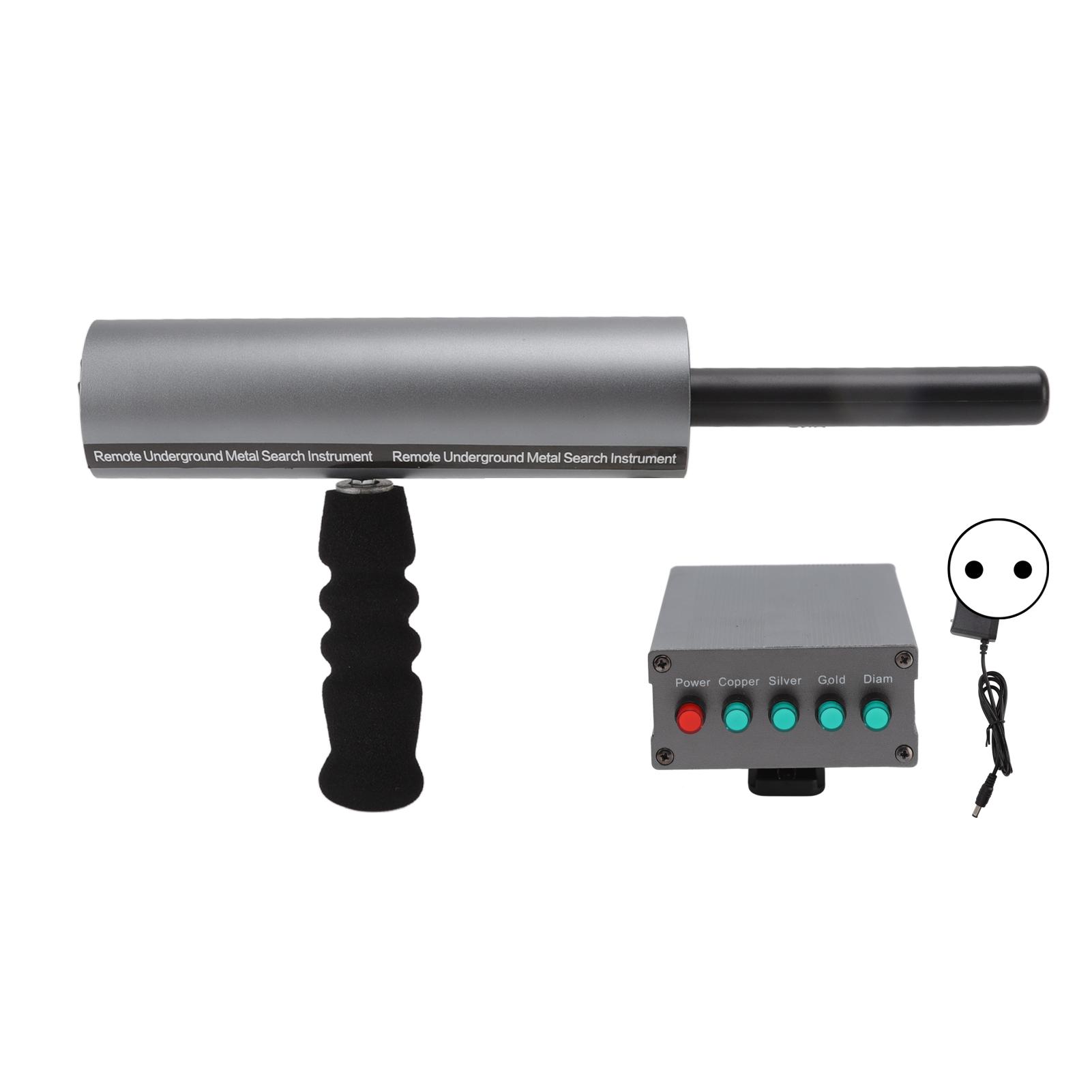 

Металлоискатель с радиусом действия 800 метров, подземный, глубина 14 м, алюминиевый металлоискатель для поиска сокровищ серый