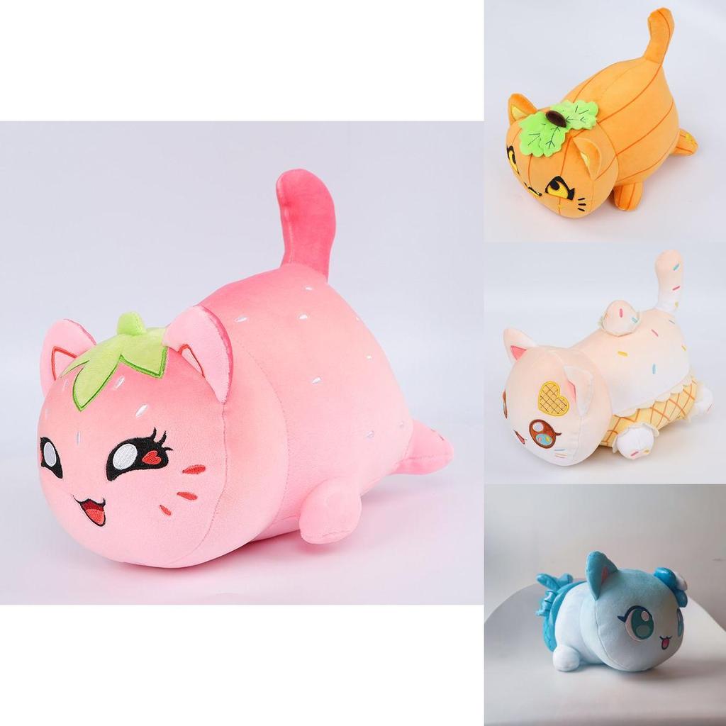Adorable Pumpkin Ice Cream Angel Girl Plush Toy Suitable For Everyone Made Of Quality Pp Cotton