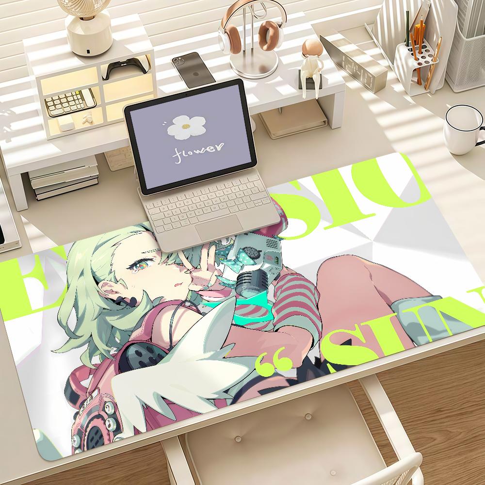 Game Zenless Zone Zero Angels Of Delusion Mouse Pad Anti Slip Rubber Edge Locked Thickened Laptop Gaming Desk Mat