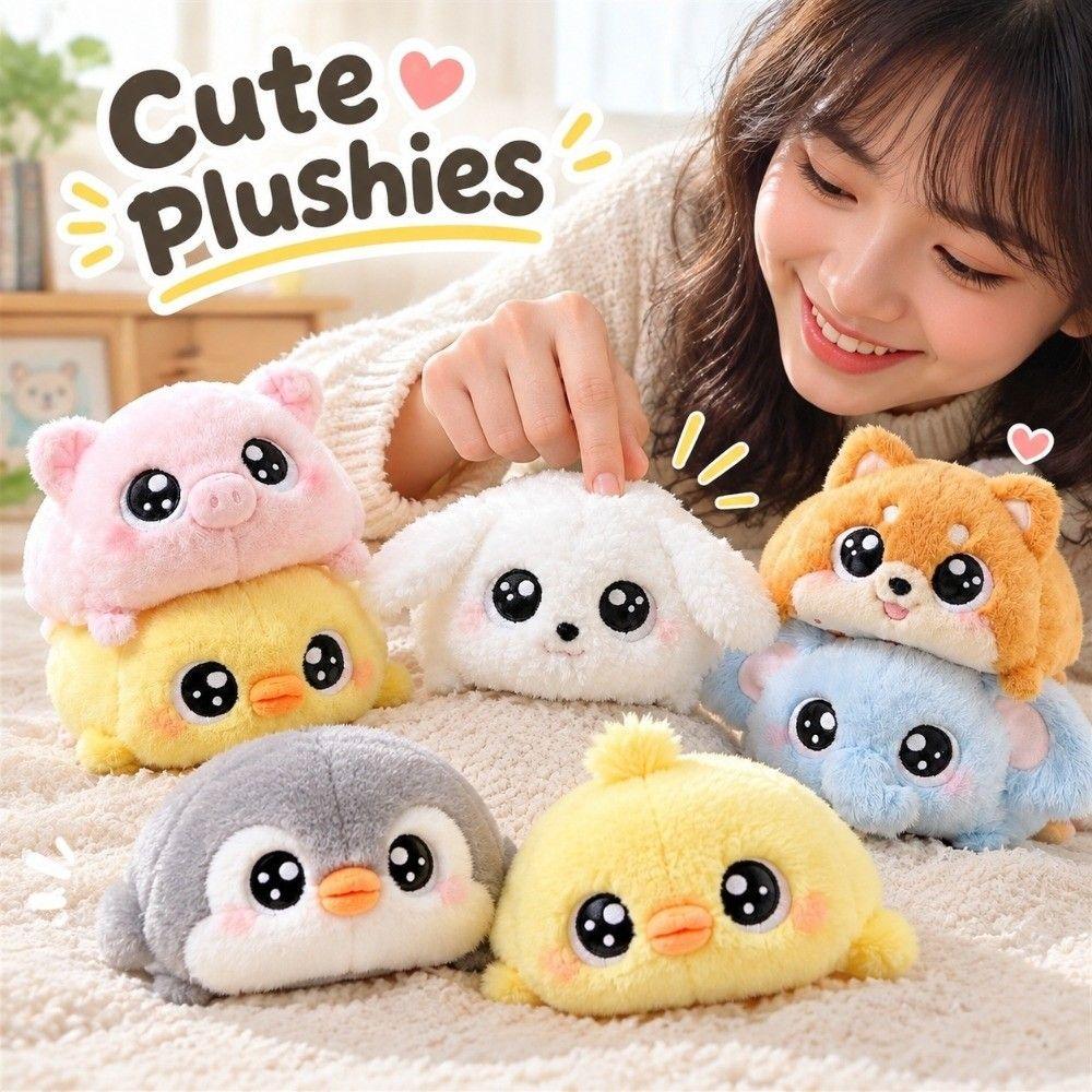 Lightweight Rag Doll Soft Companion Doll Durable Plush Toy  Bedtime Comfort